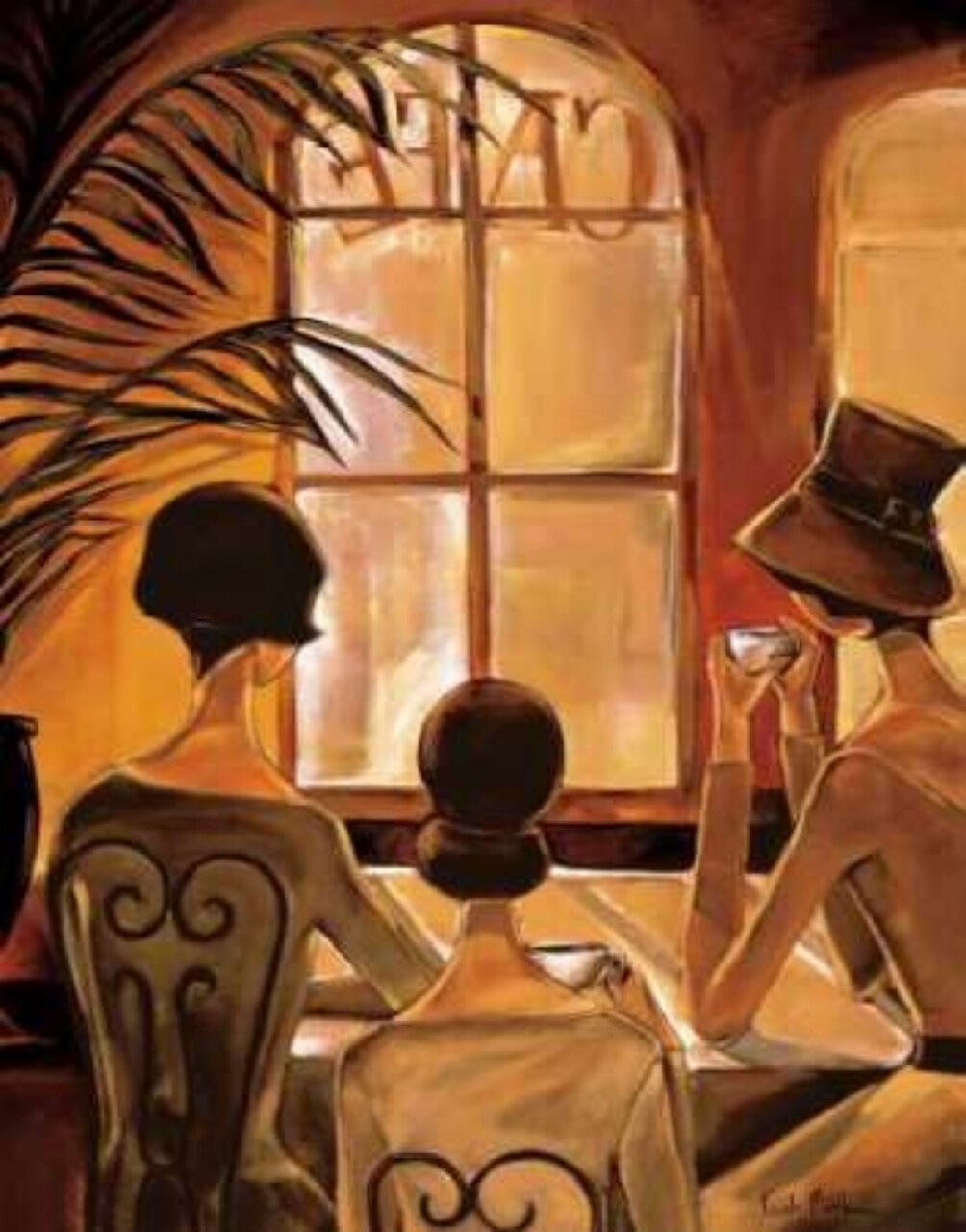 Cafe du Coin Poster Print by Trish Biddle - Item # VARPDX5456